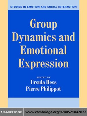 cover image of Group Dynamics and Emotional Expression